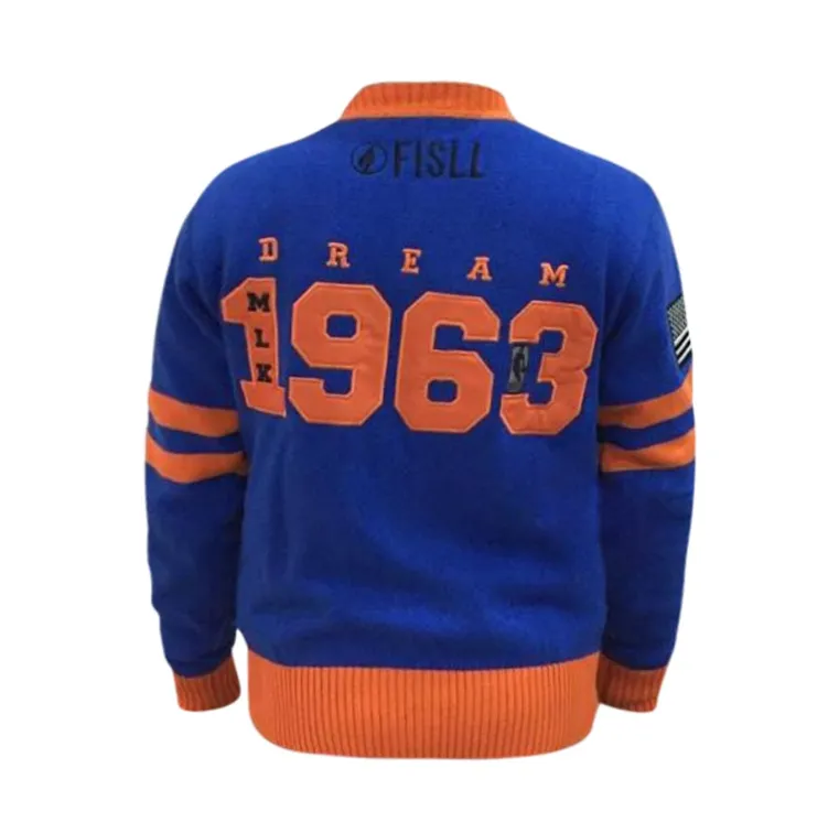 Knicks Black History Collection Cardigan Sweater