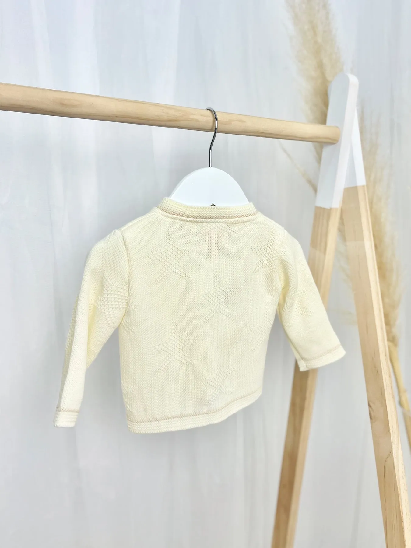 Knitted Star Cardigan - 2 Colours