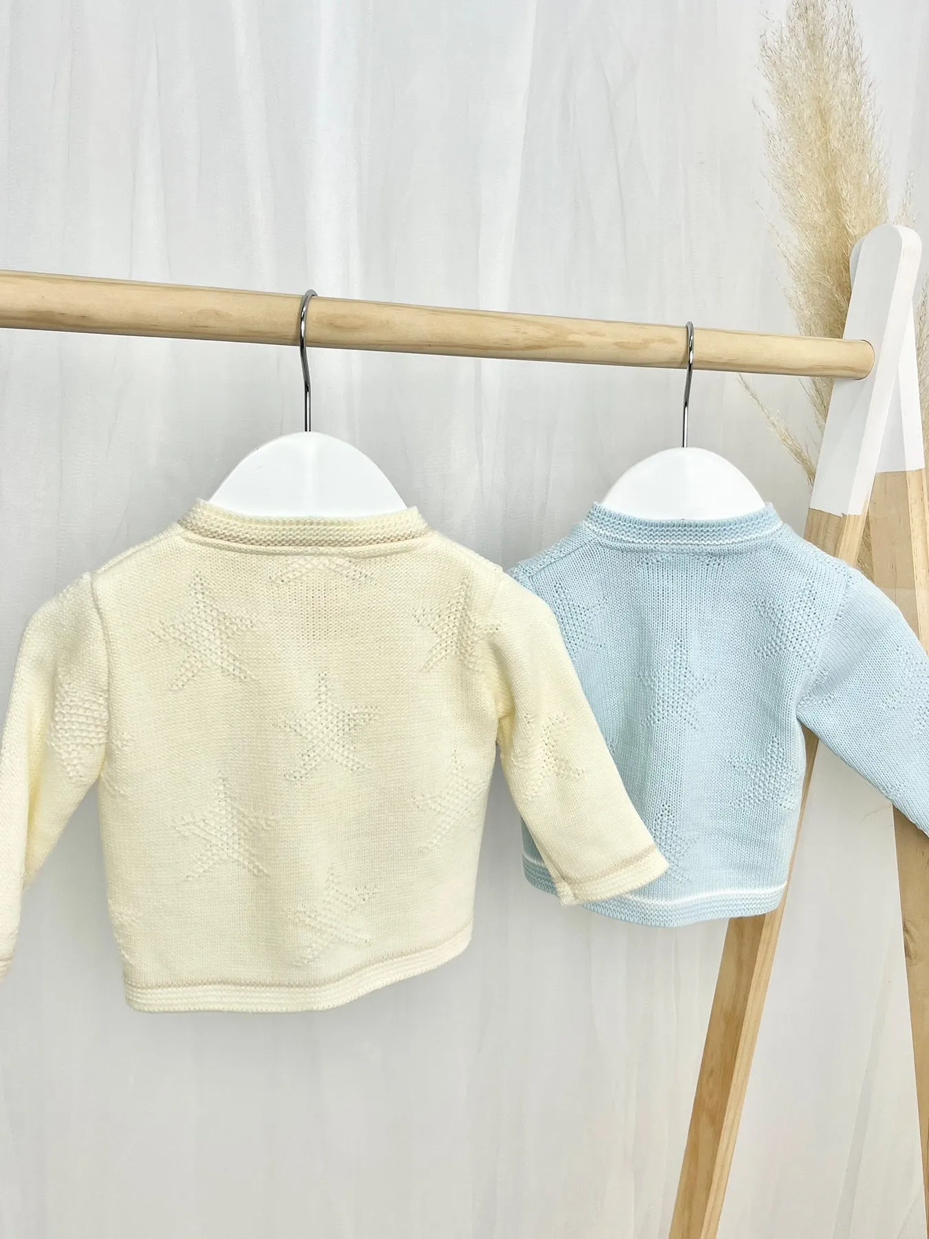 Knitted Star Cardigan - 2 Colours