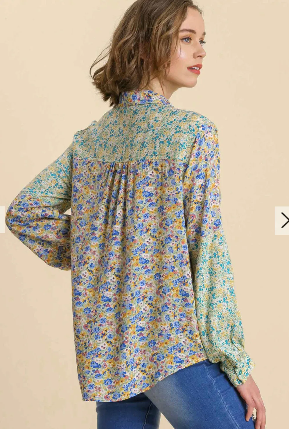 KRIS MIX BLOUSE