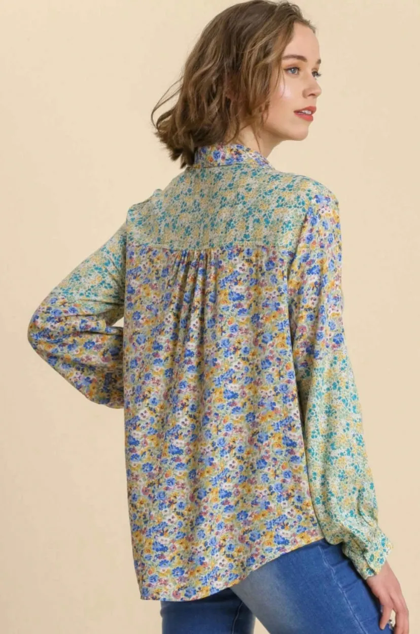 KRIS MIX BLOUSE