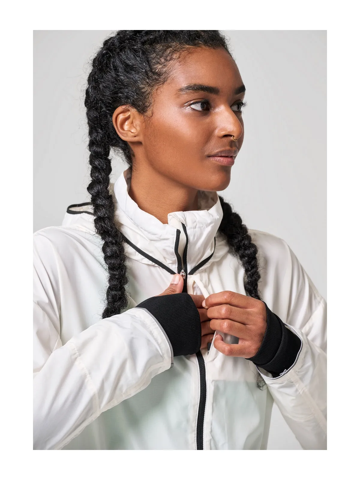 Kurtka CASALL Windbreaker Jacket biały