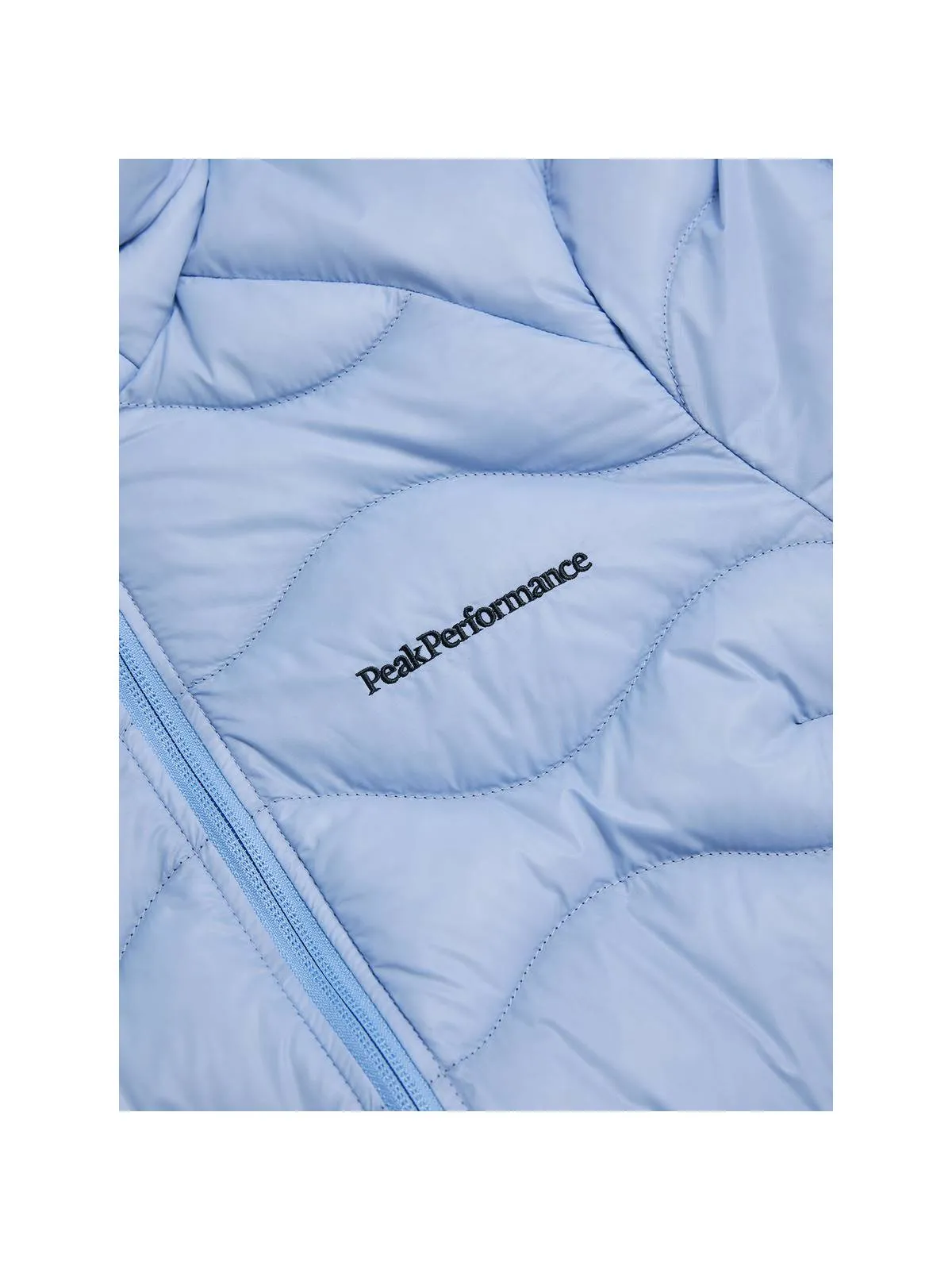 Kurtka Peak Performance W Helium Down Hood Jacket niebieski