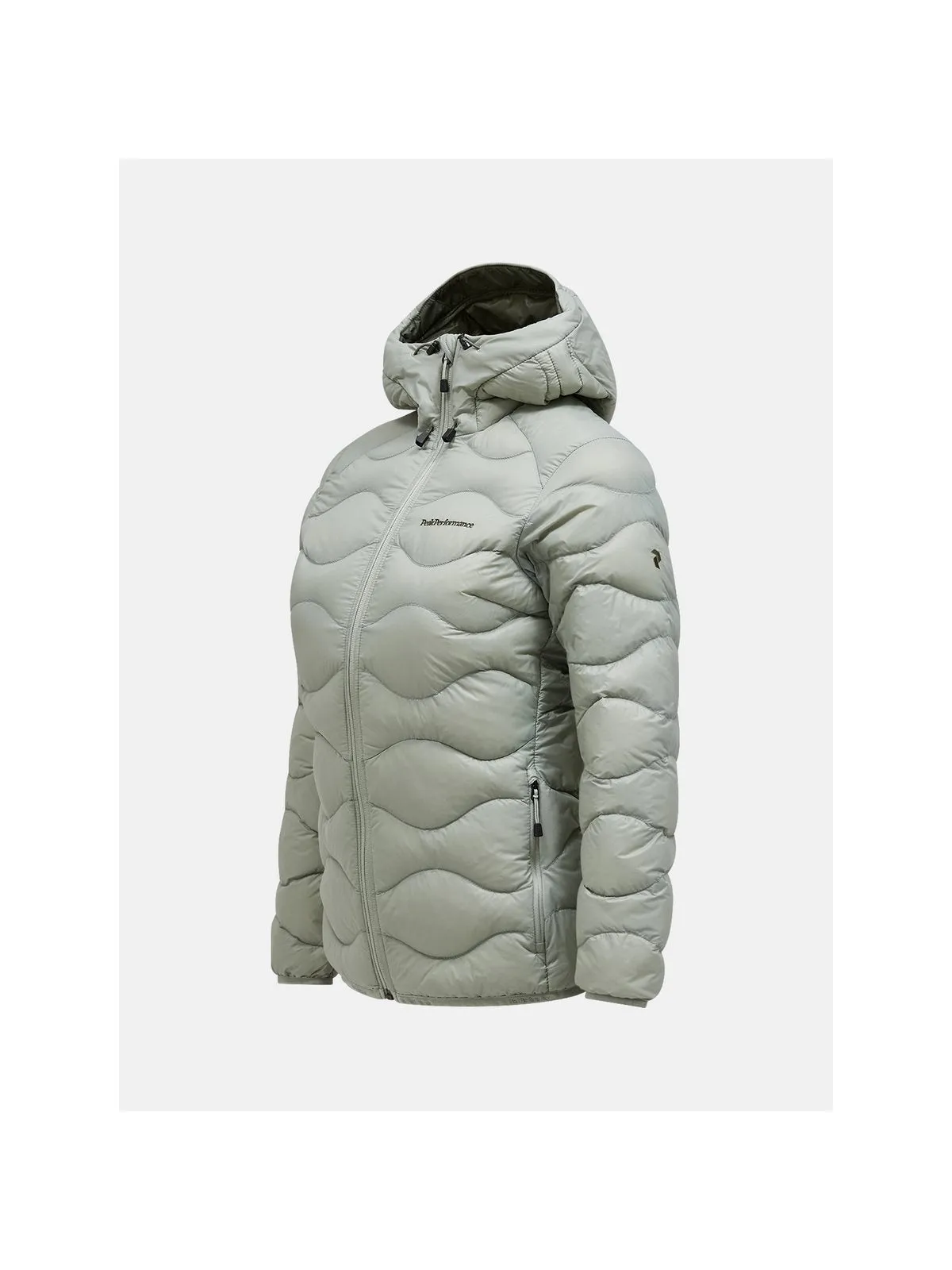 Kurtka puchowa damska Peak Performance W Helium Down Hood Jacket zielony