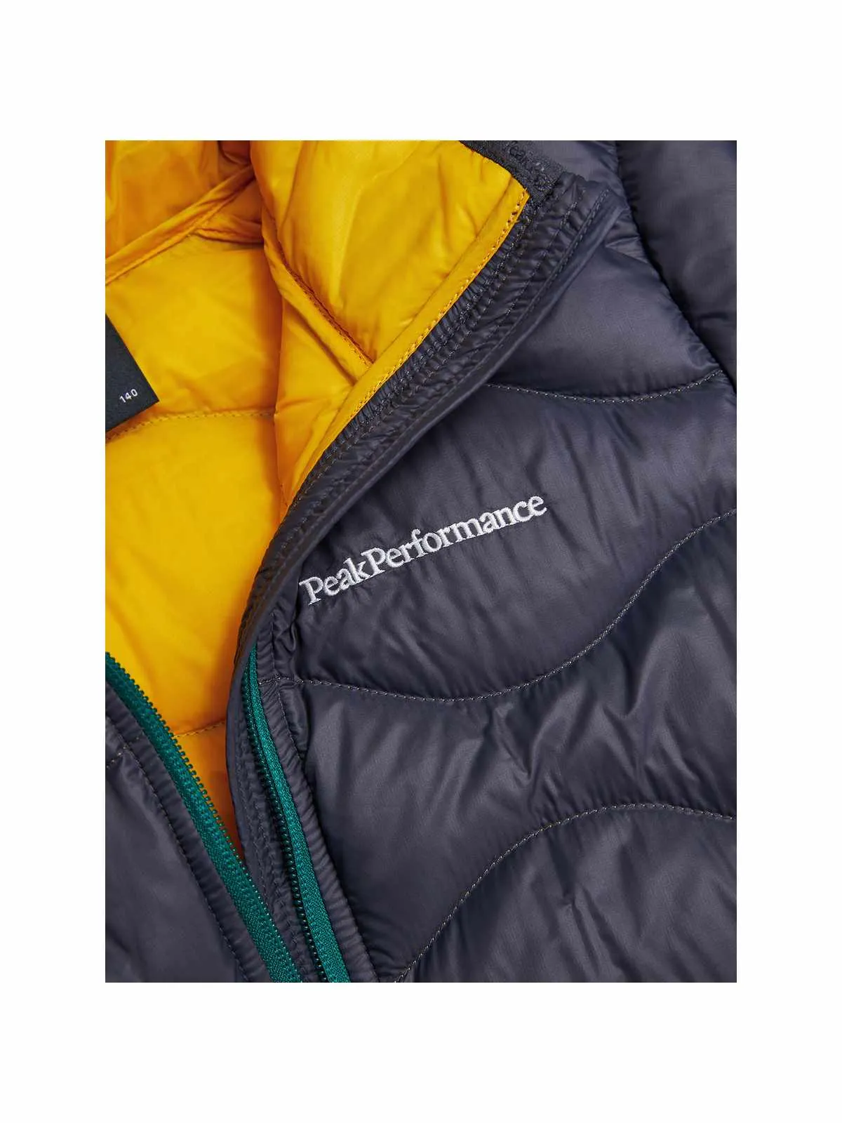 Kurtka puchowa Peak Performance Jr Helium Down Hood Jacket szary