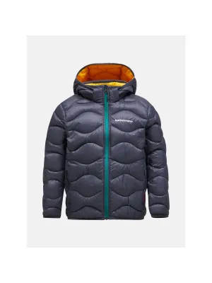 Kurtka puchowa Peak Performance Jr Helium Down Hood Jacket szary