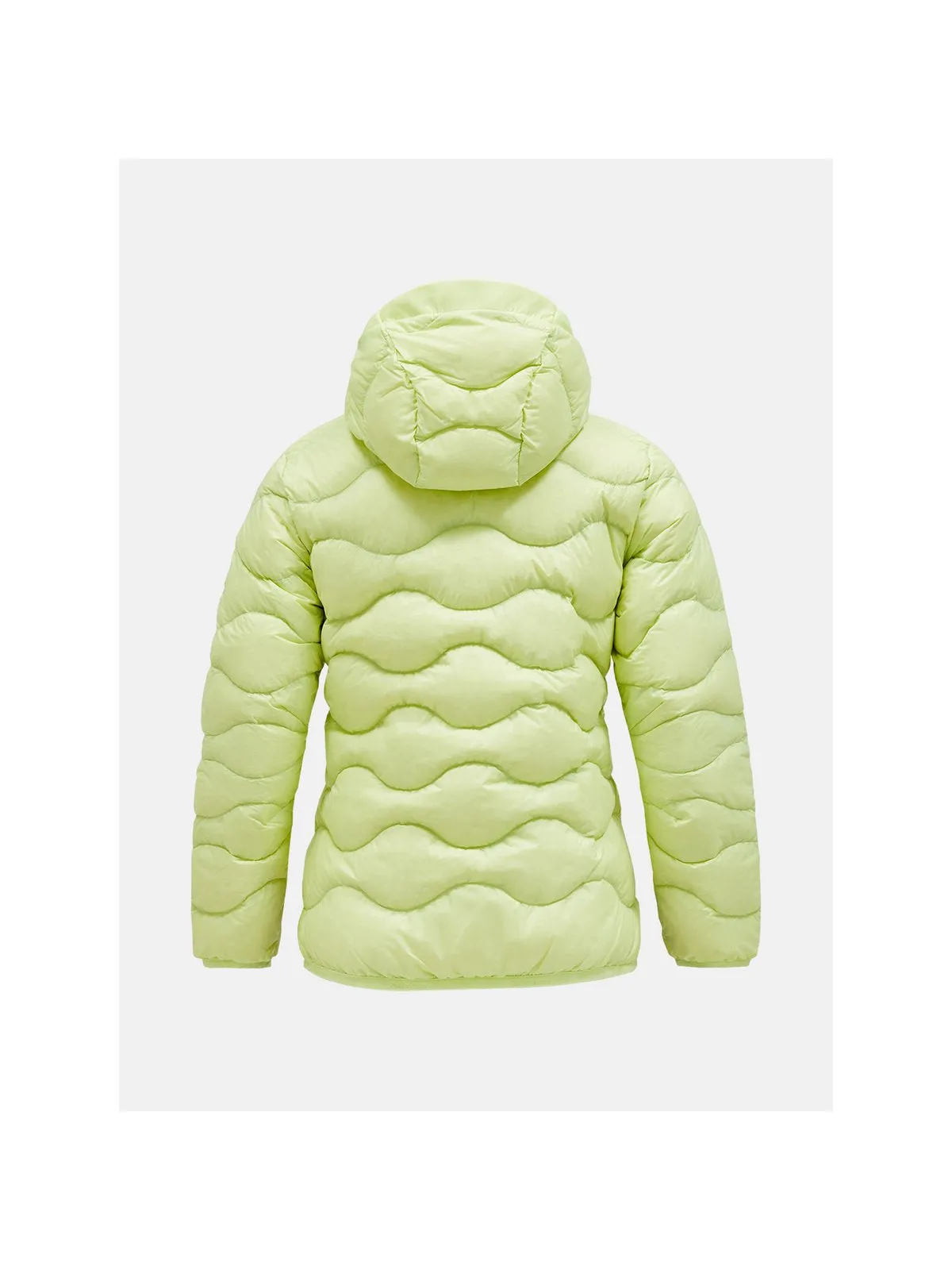 Kurtka puchowa Peak Performance W Helium Down Hood Jacket żółty