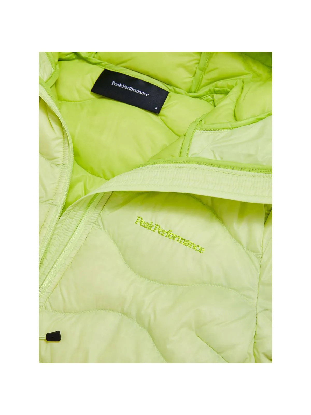 Kurtka puchowa Peak Performance W Helium Down Hood Jacket żółty