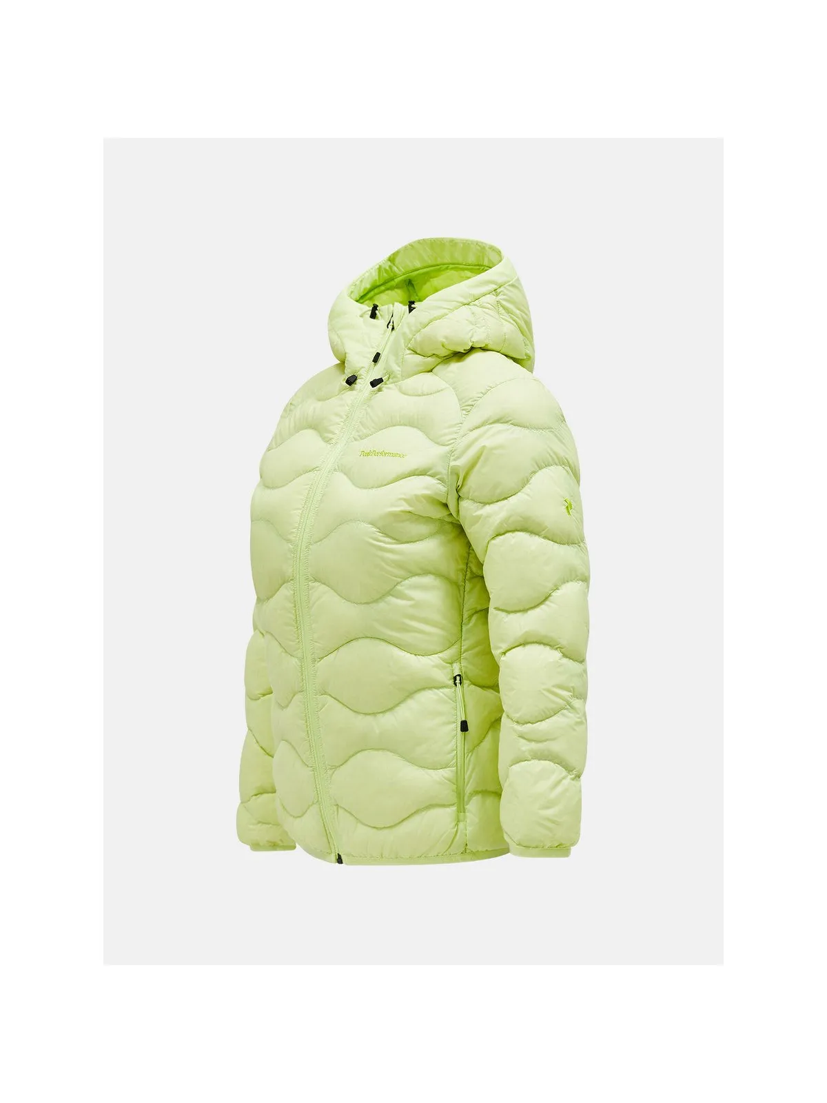 Kurtka puchowa Peak Performance W Helium Down Hood Jacket żółty