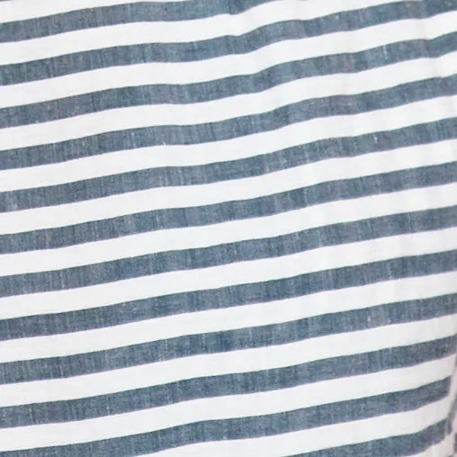 Kyoto Blouse in Ocean Stripe
