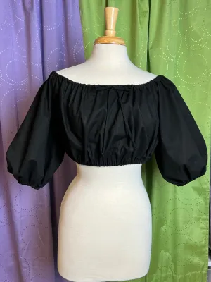 La Rumbera Blouse -  Black