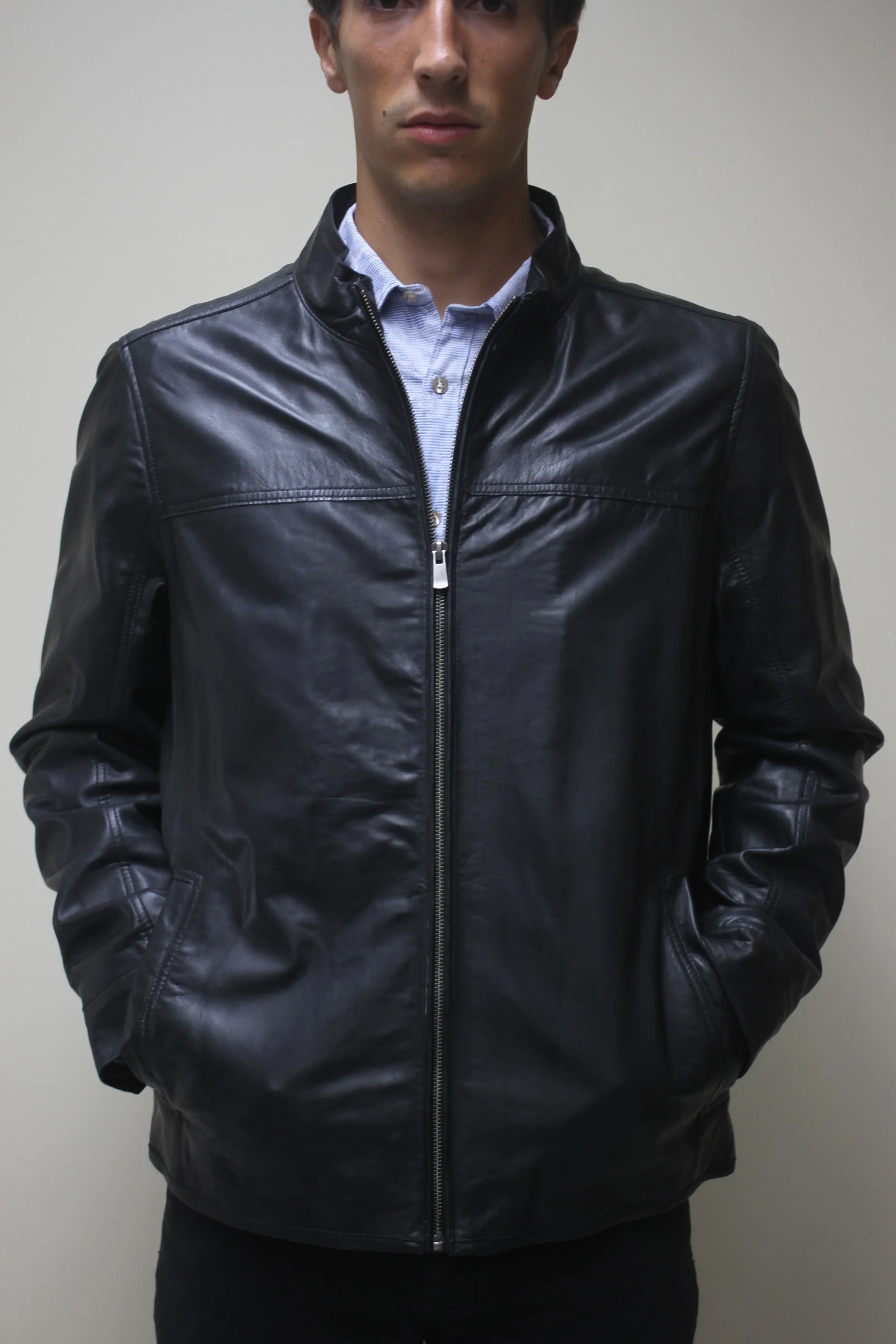 Lambskin Bomber Jacket