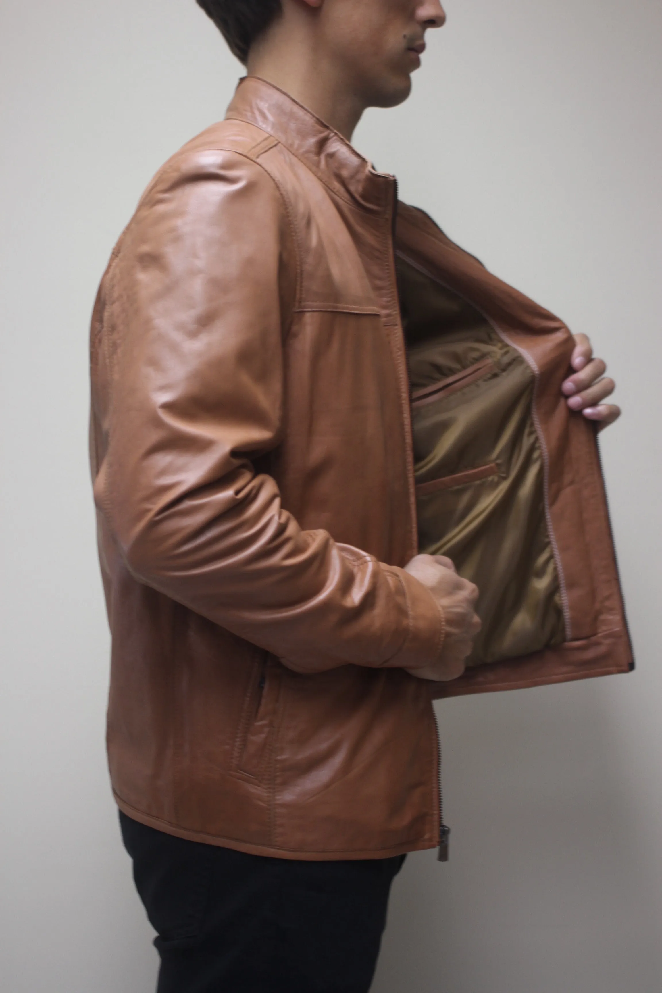 Lambskin Bomber Jacket