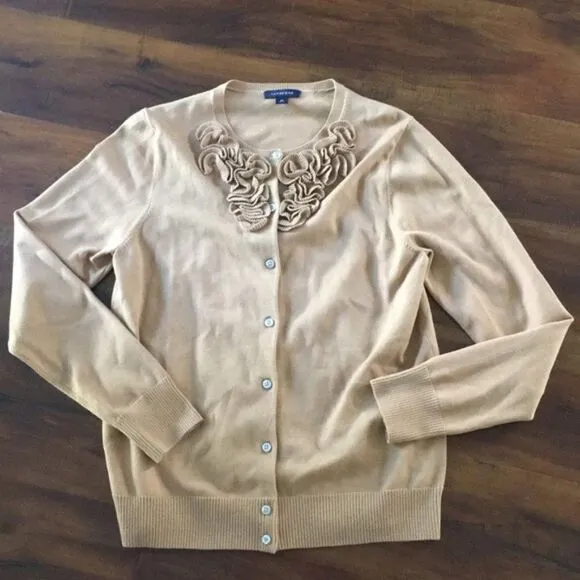 𝅺LAND’S End Button Down Cardigan Sweater
