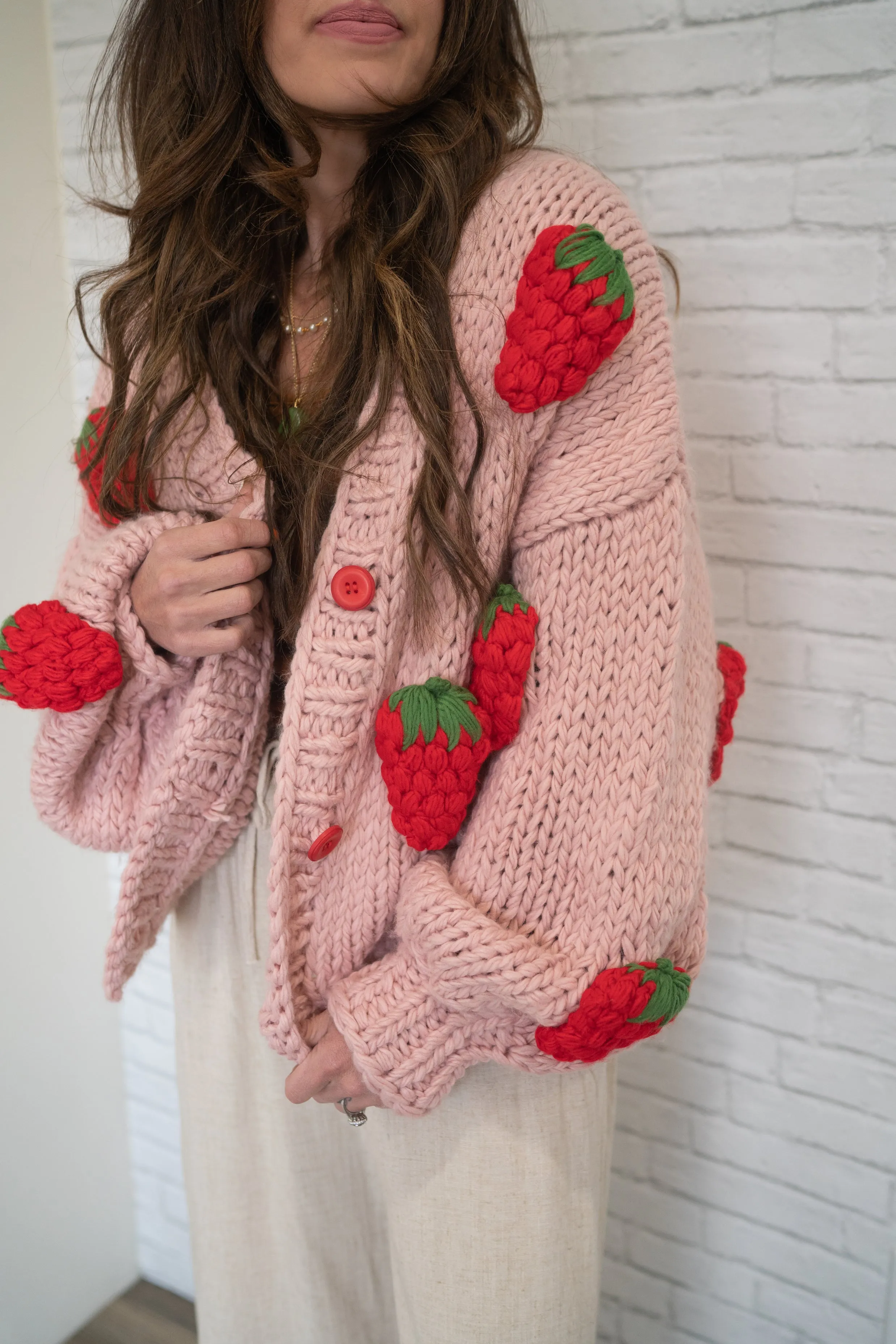 Las Fresas Cardigan - FINAL SALE