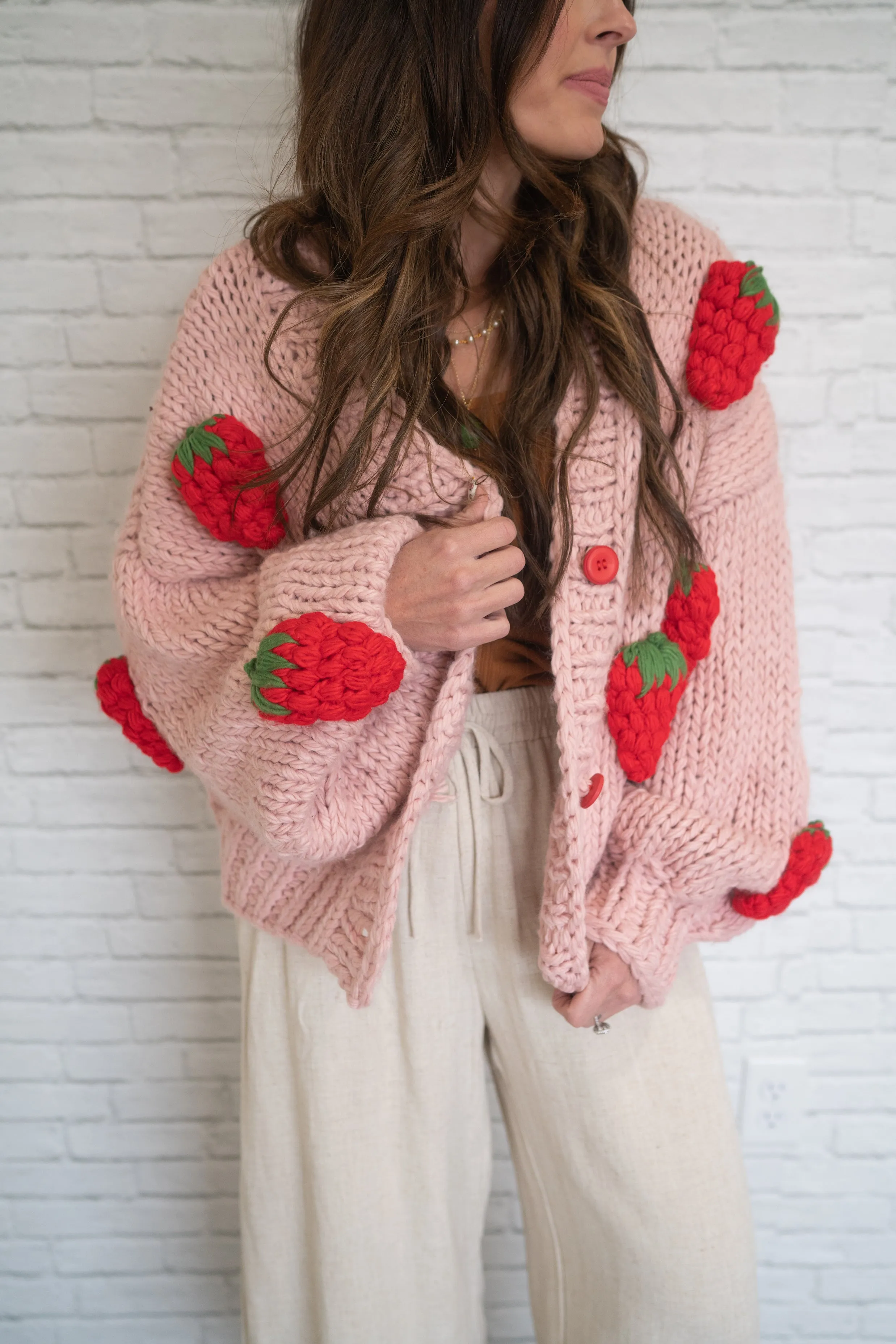 Las Fresas Cardigan - FINAL SALE