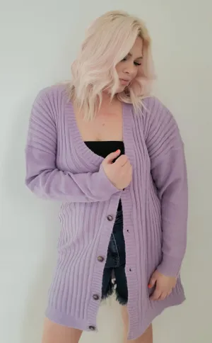 Lavender Cardi