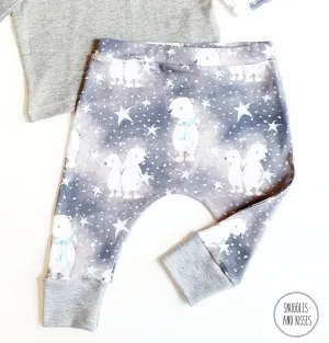 Leggings-Polar Bear Print
