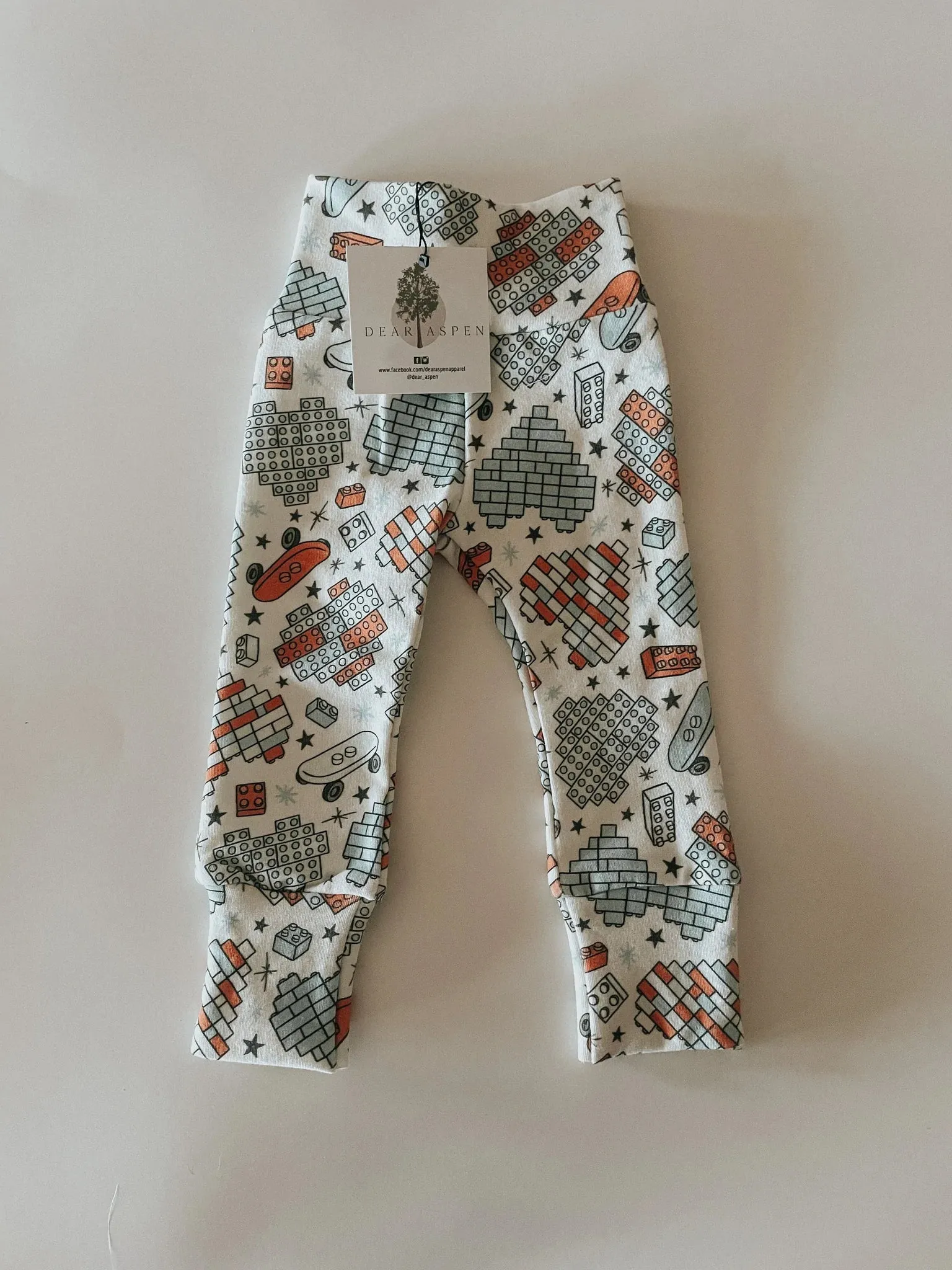 Lego of my heart leggings
