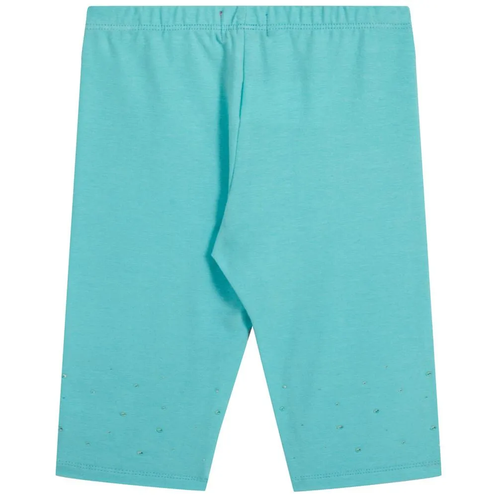 Lelli Kelly Turquoise Blue Leggings