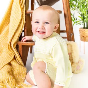 Lemon Knitted Cardigan