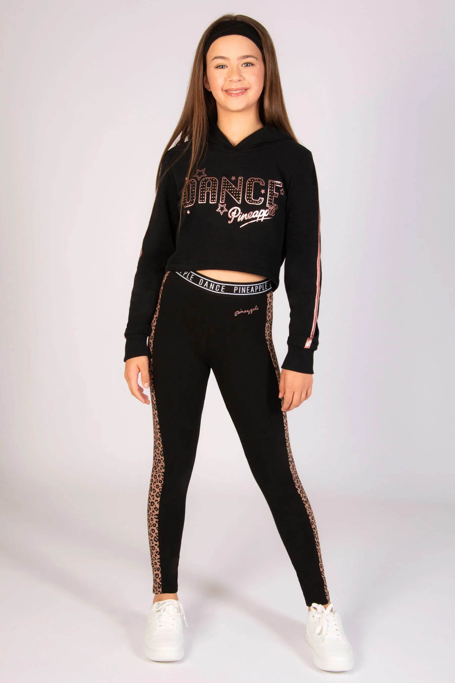 Leopard Panel Leggings