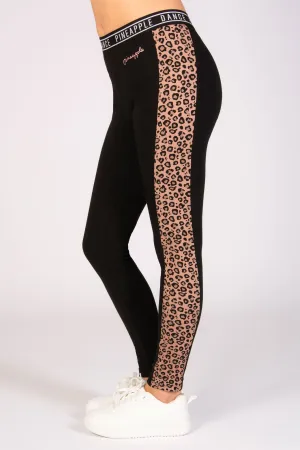 Leopard Panel Leggings