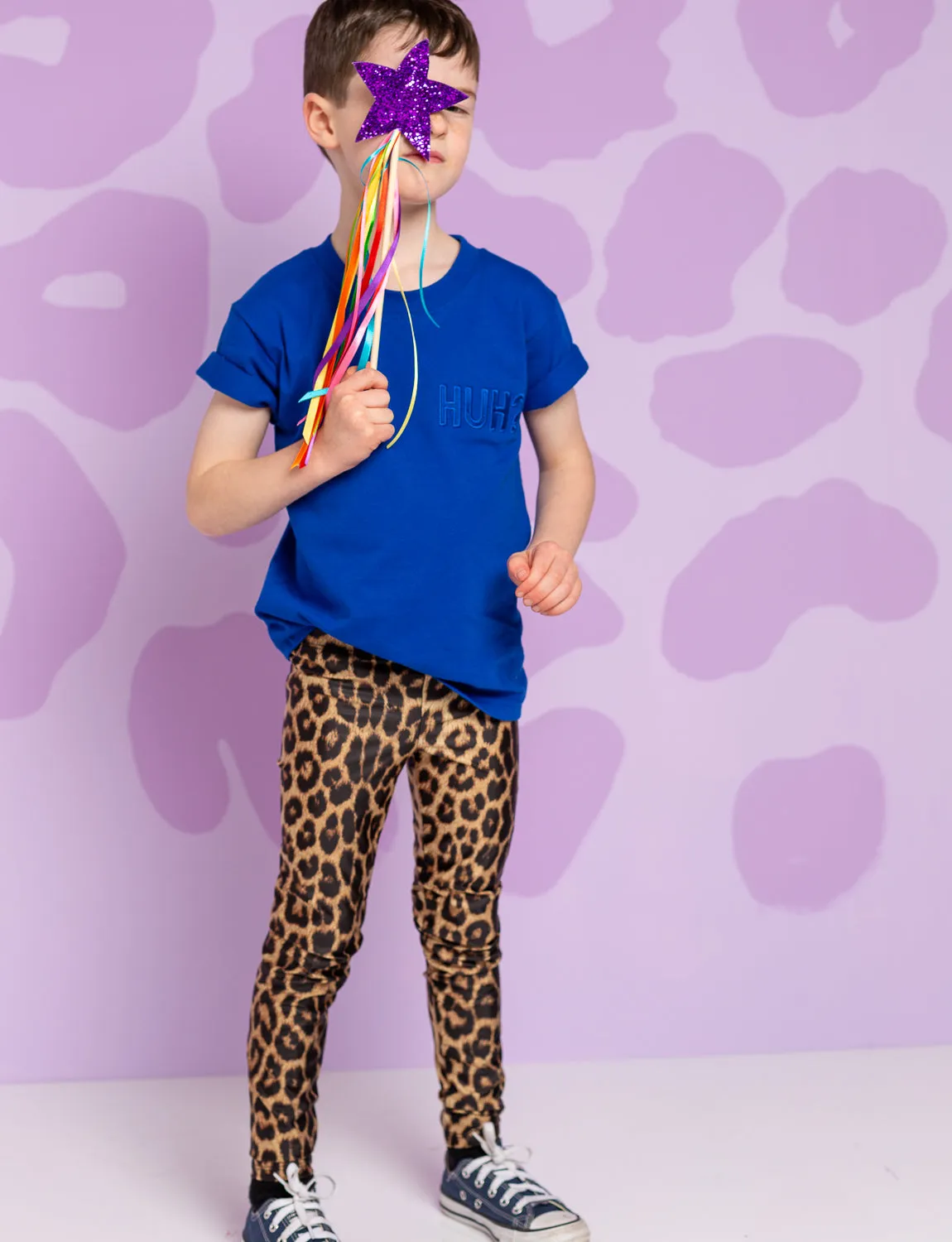 Leopard Print Kids Leggings