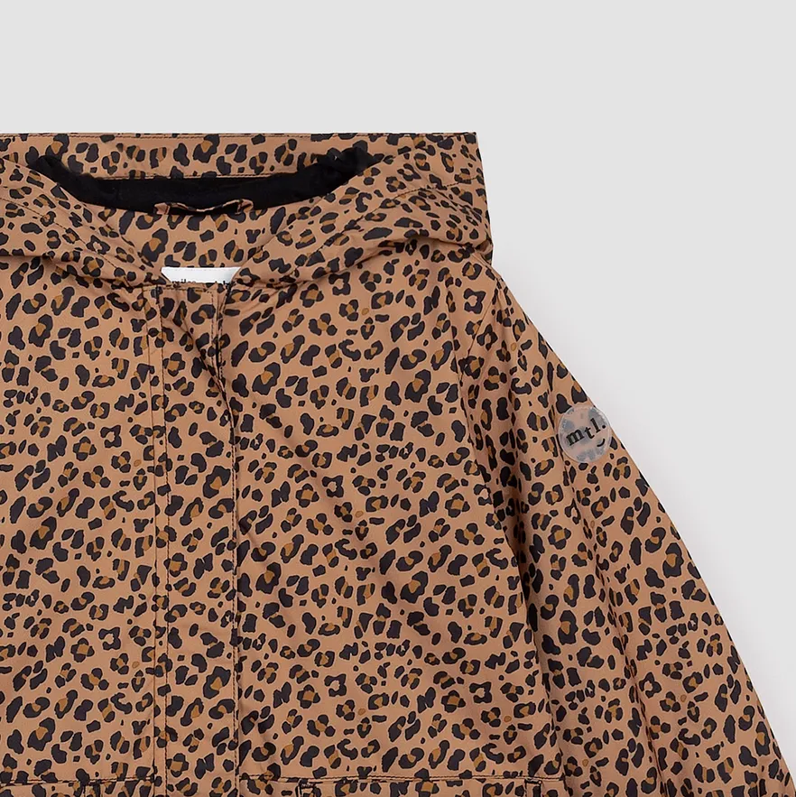 Leopard Windbreaker Jacket