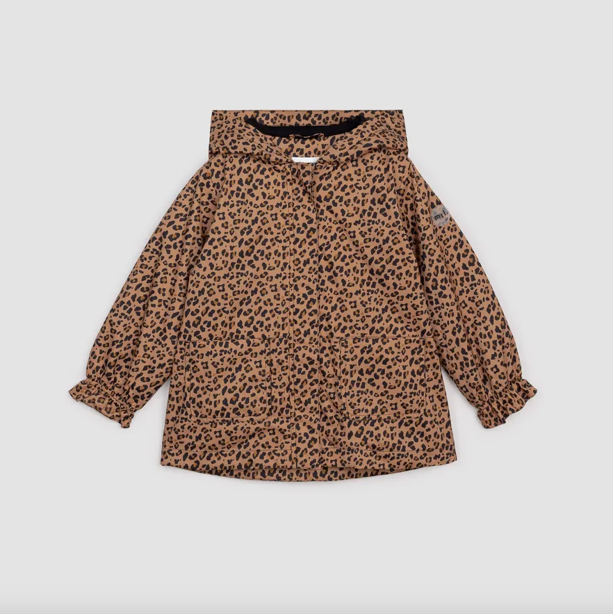 Leopard Windbreaker Jacket