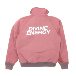 LL Bean Mauve Fleece Windbreaker (S)