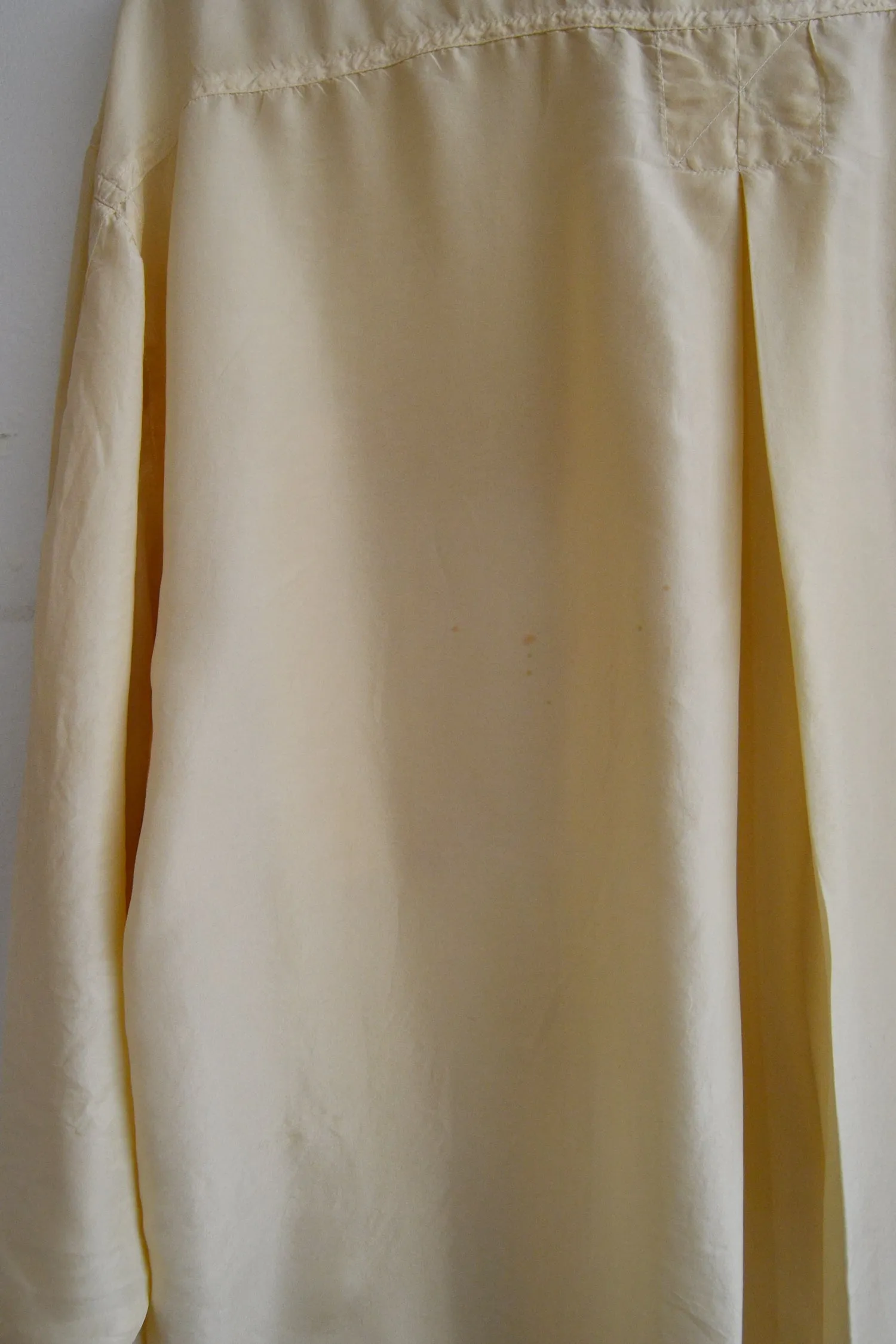 Long Sleeve Tissue Silk Blouse
