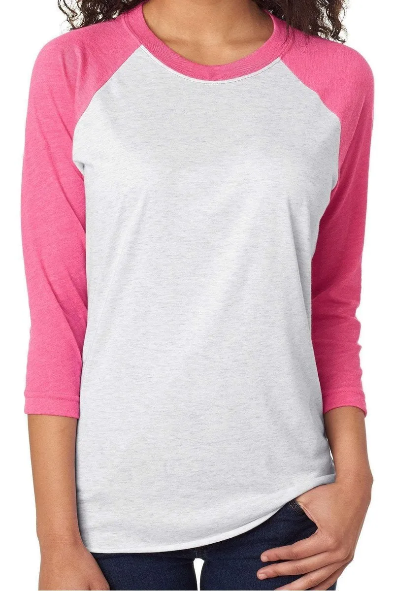 Lookin' Like A Snack Tri-Blend Unisex 3/4 Raglan