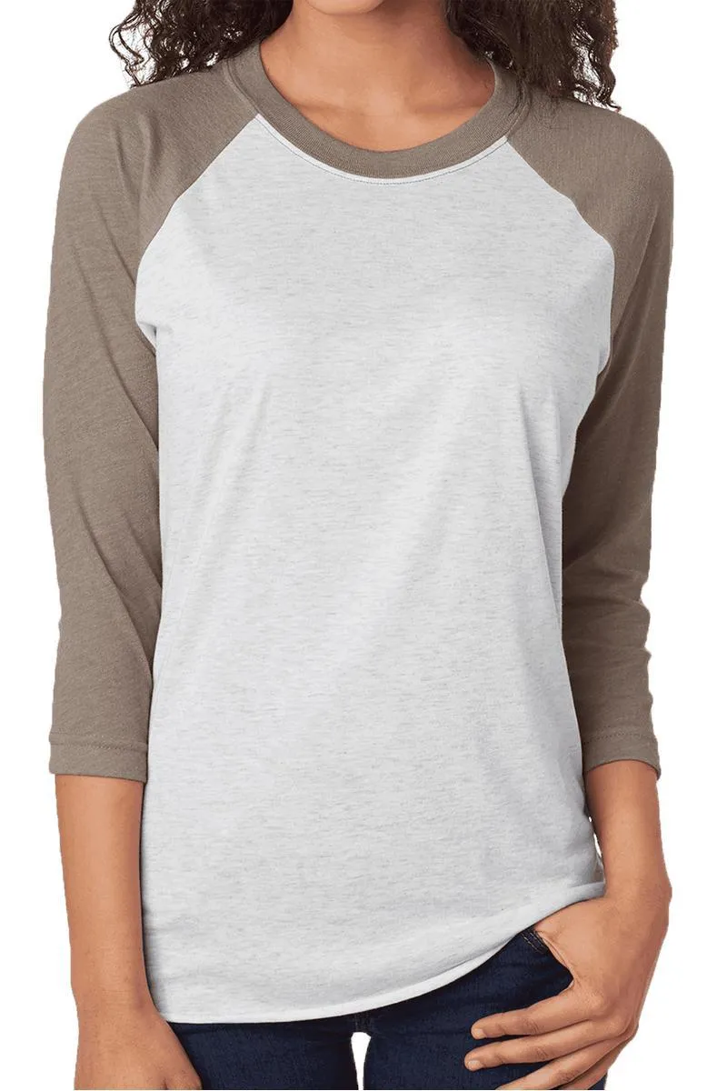 Lookin' Like A Snack Tri-Blend Unisex 3/4 Raglan