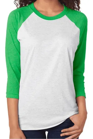Lookin' Like A Snack Tri-Blend Unisex 3/4 Raglan