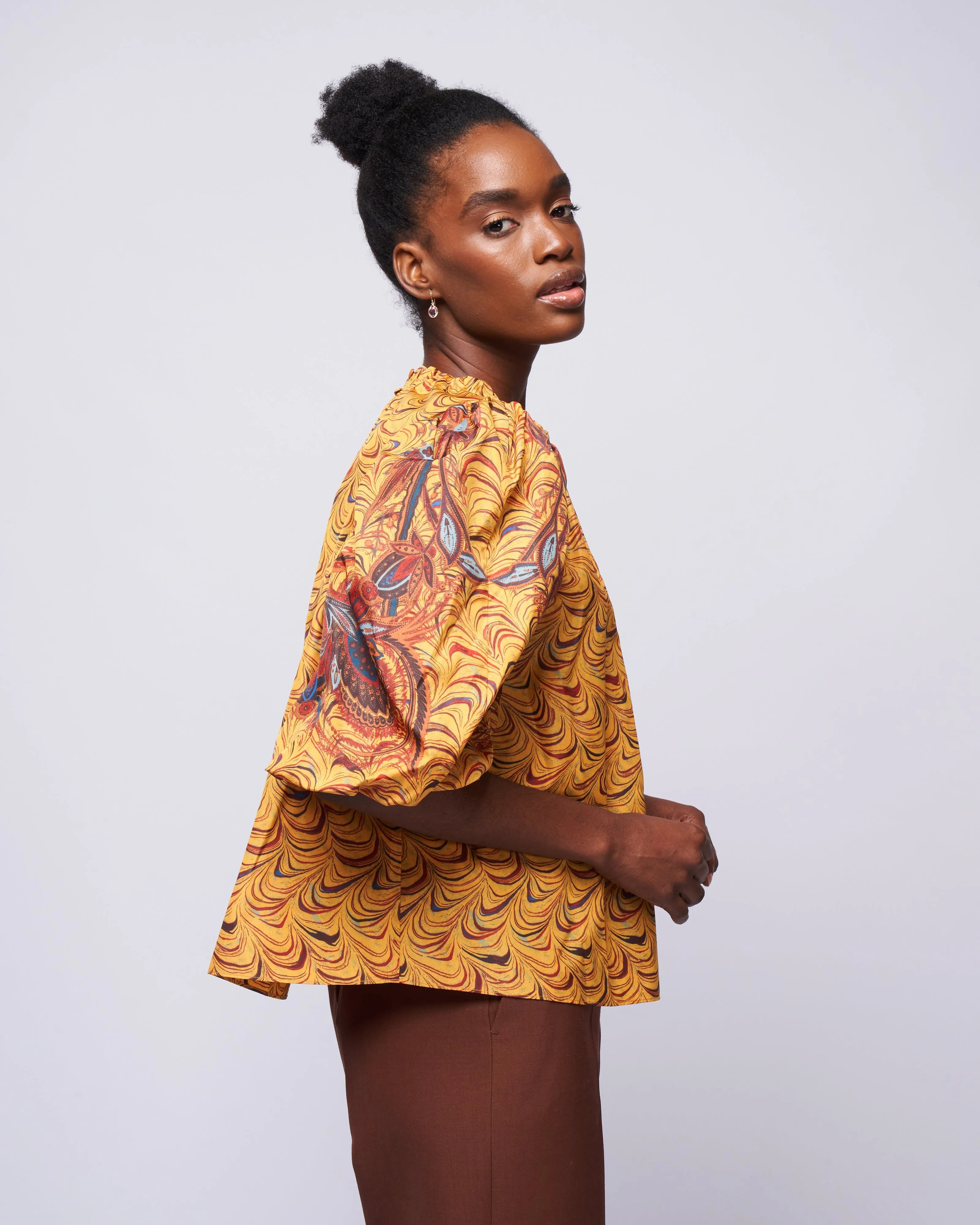 lorena top - tiger's eye