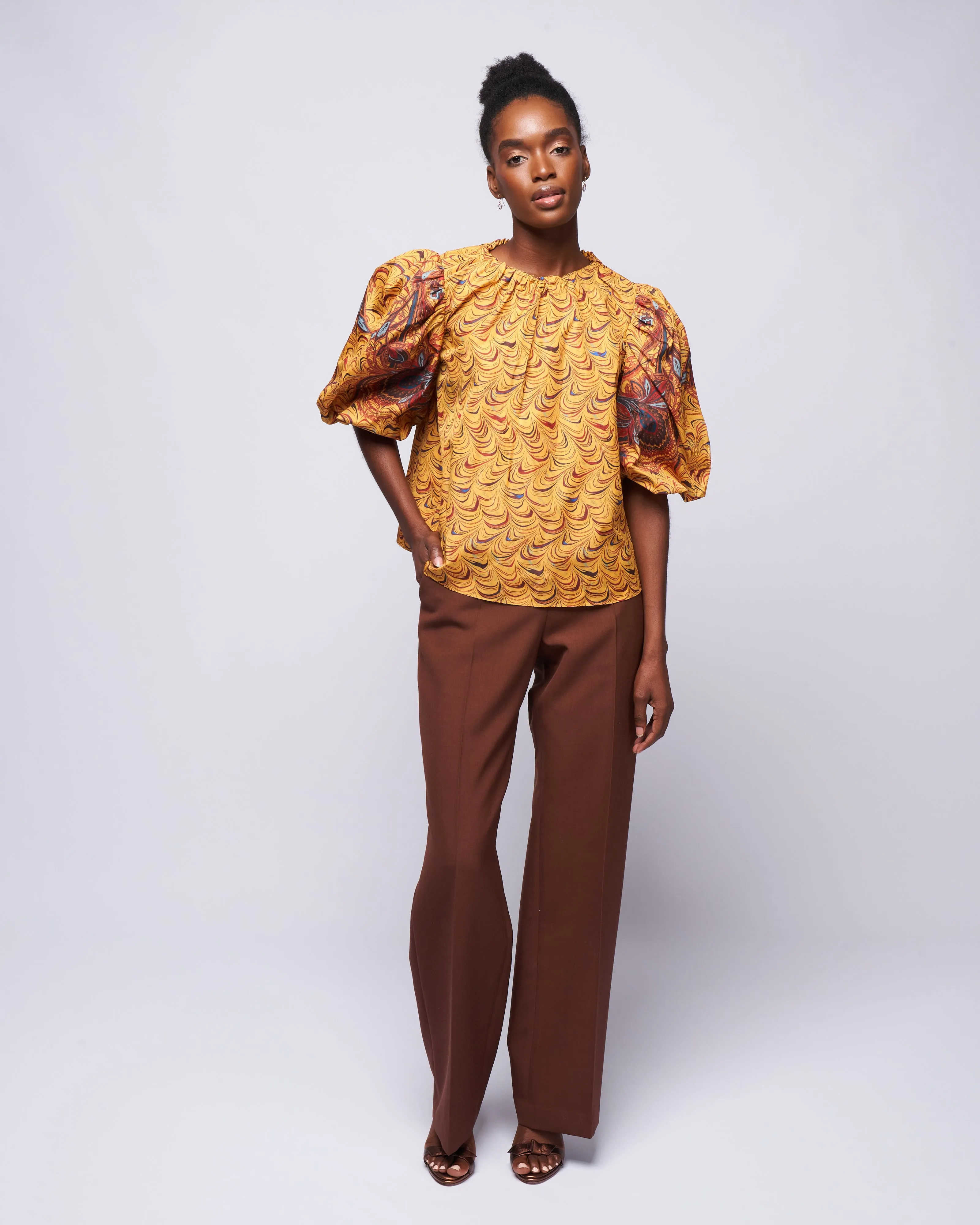 lorena top - tiger's eye