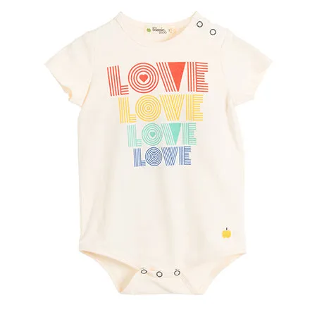 Love Short Sleeve Bodysuit - retired