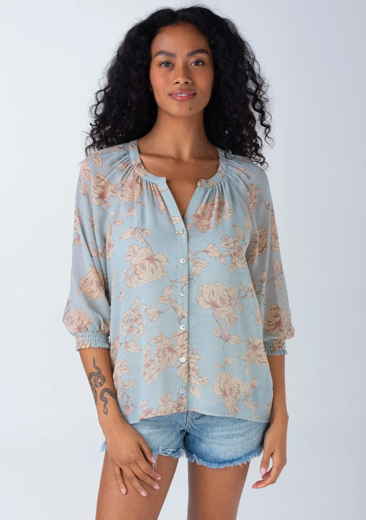 Lovisa Button Front Blouse