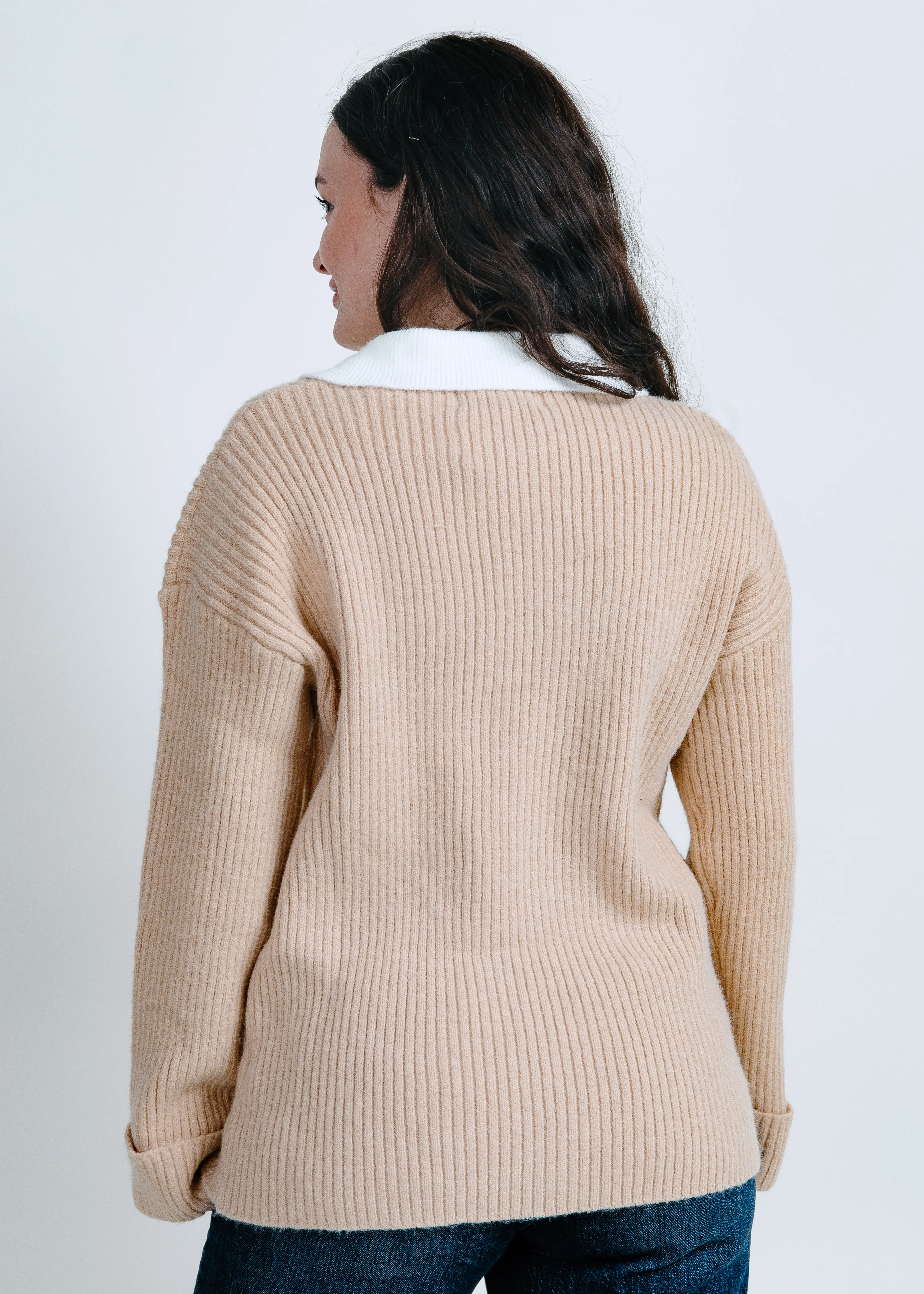 Making It Contrast Cardigan
