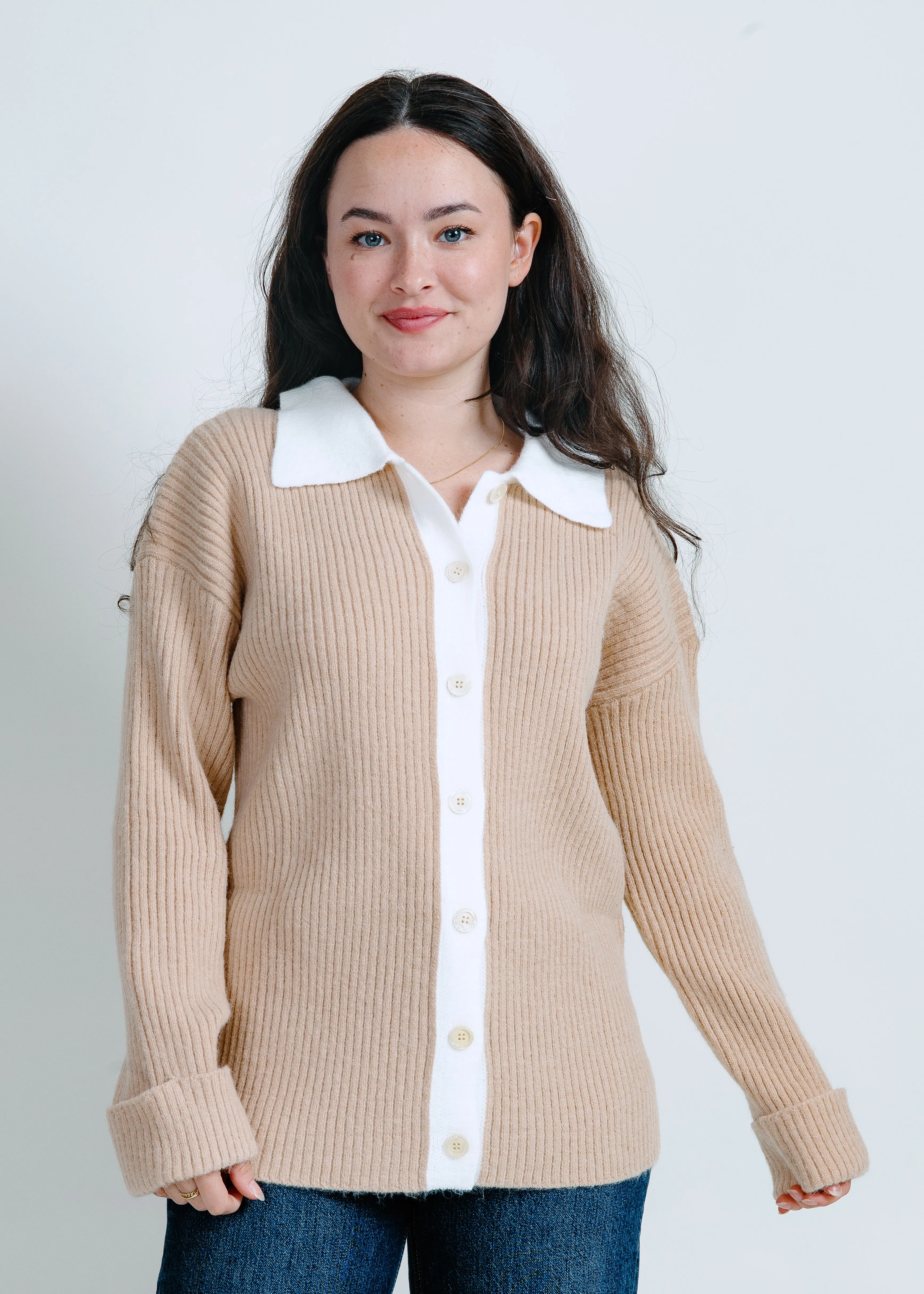 Making It Contrast Cardigan