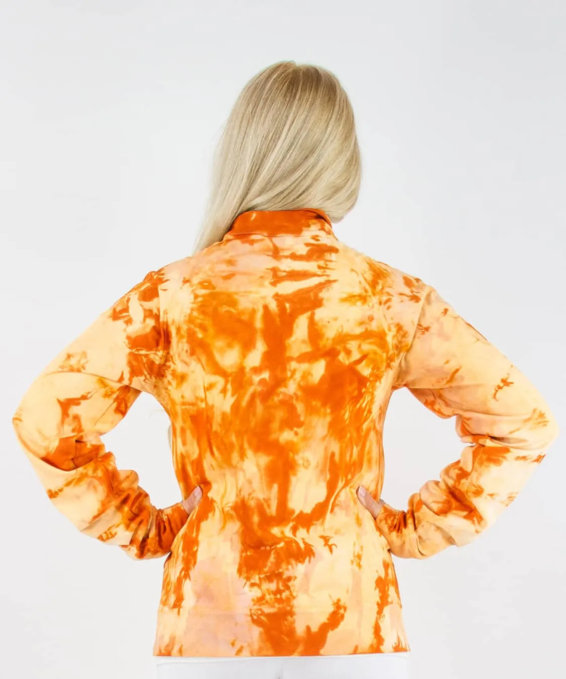 Marigold Tie Dye Jacket