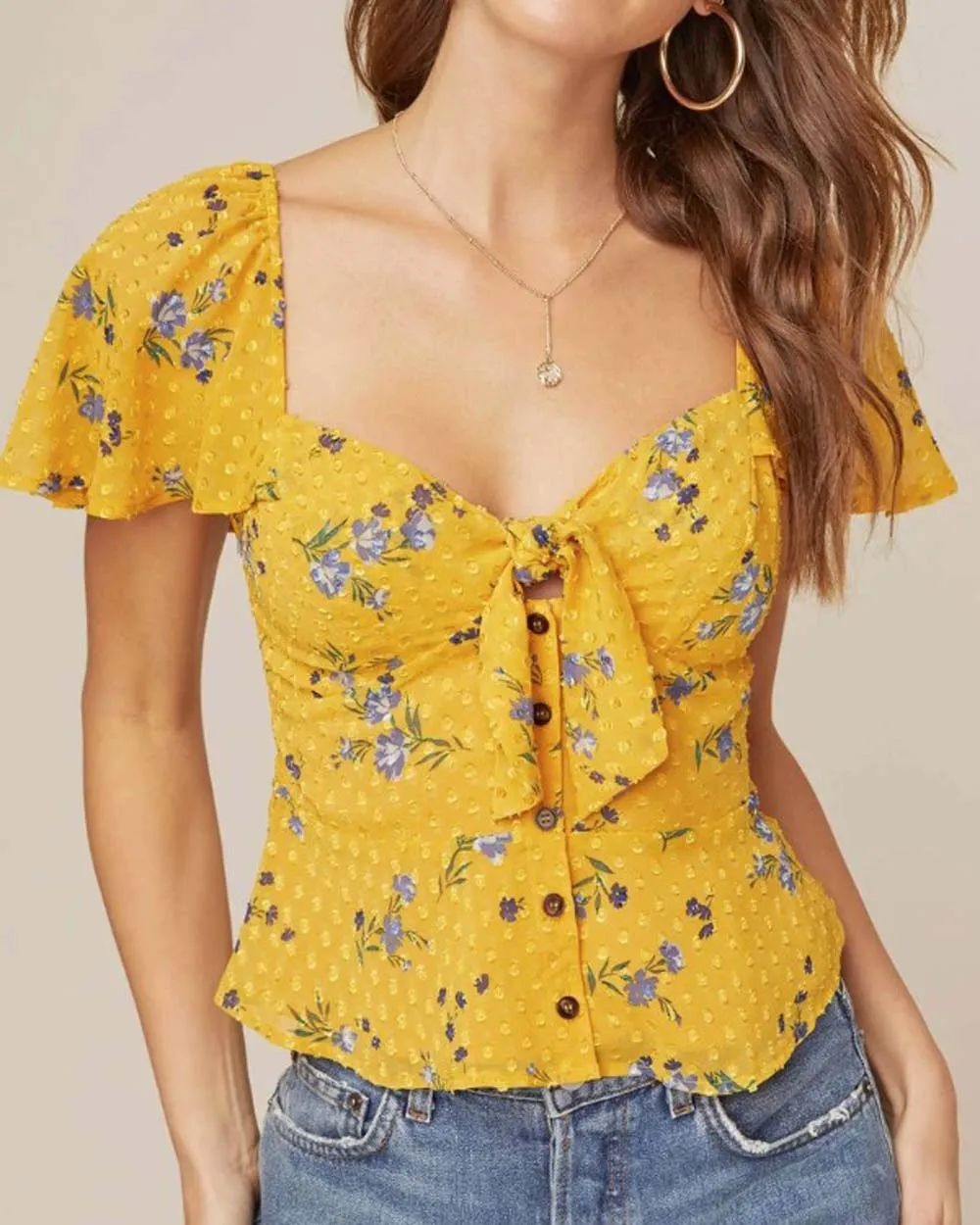 Marigold Valley Top