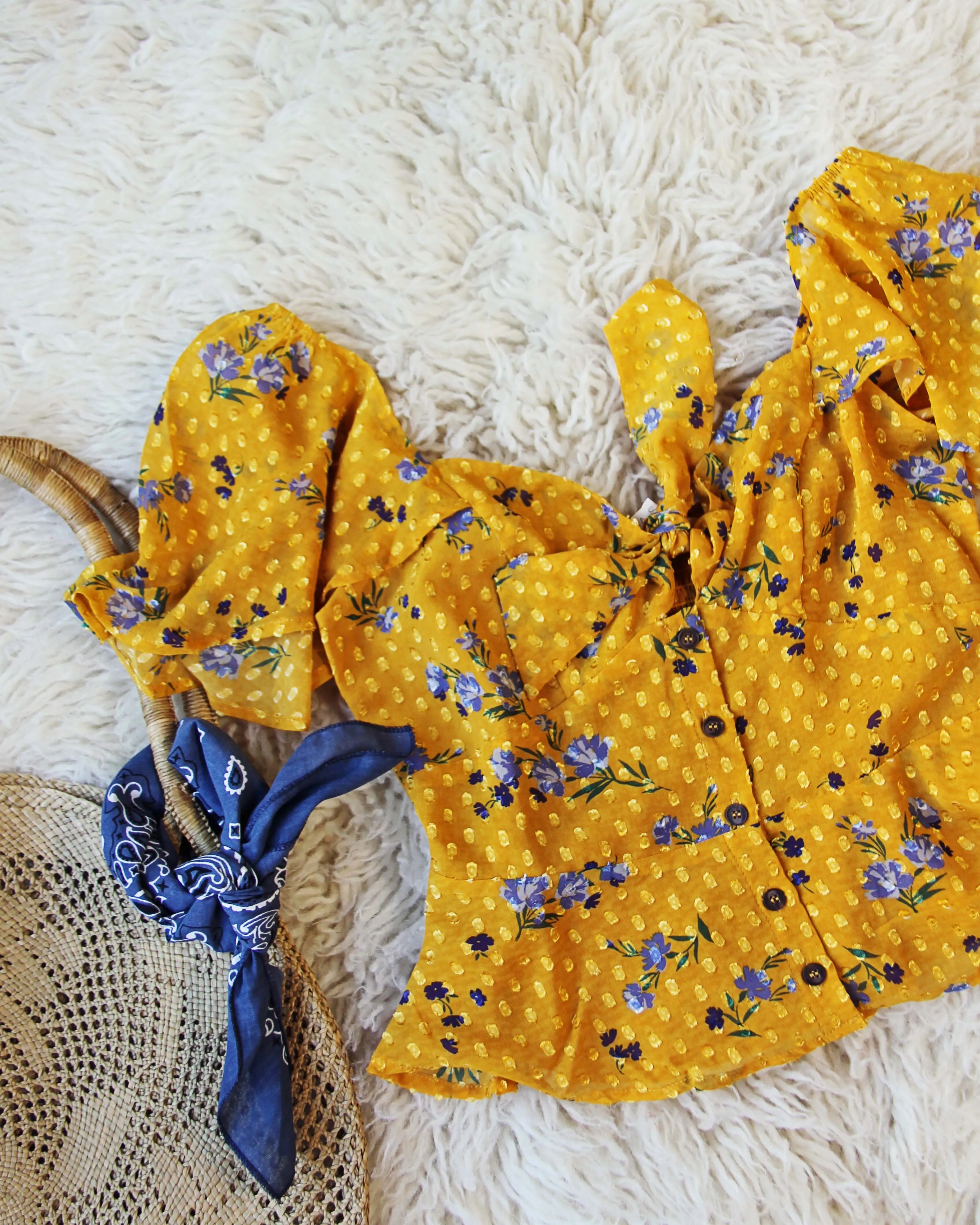 Marigold Valley Top