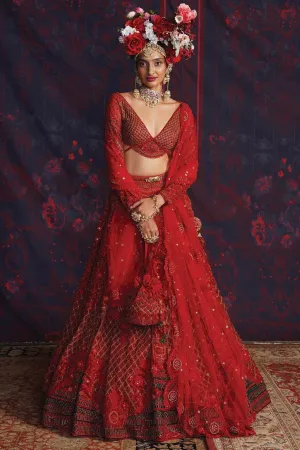MAVIS BRIDAL LEHENGA SET