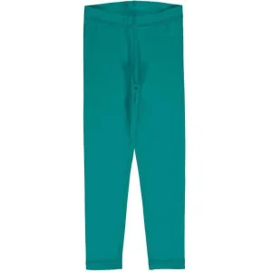 Maxomorra Solid Lagoon Leggings