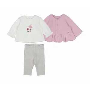 Mayoral 3pc Set - Violet