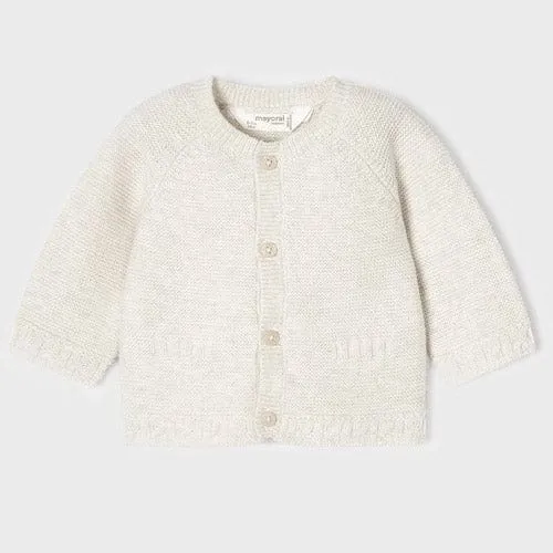 Mayoral Cream Knitted Cardigan