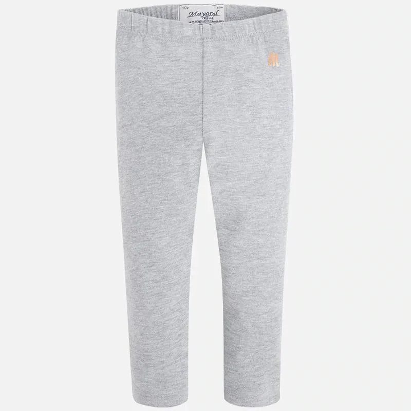 Mayoral Girls Leggings in Light Grey : Size 2 to 8