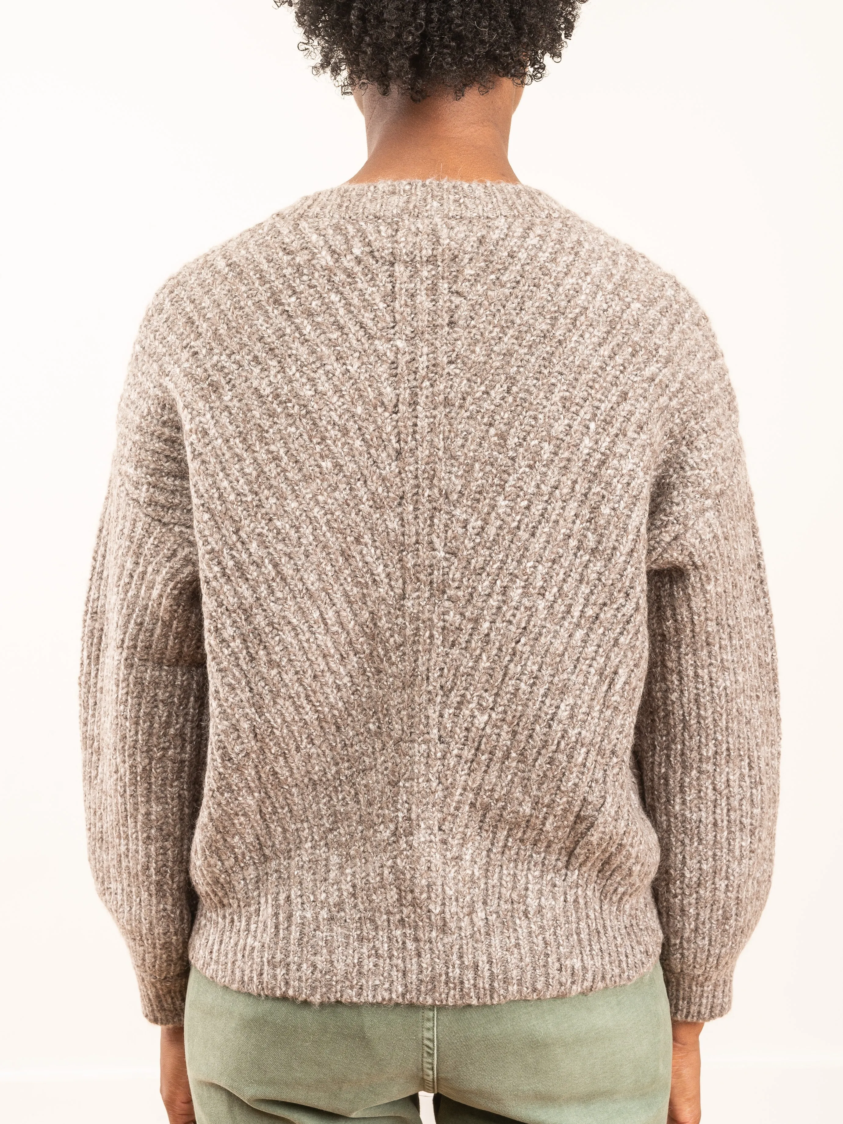 melange cardigan